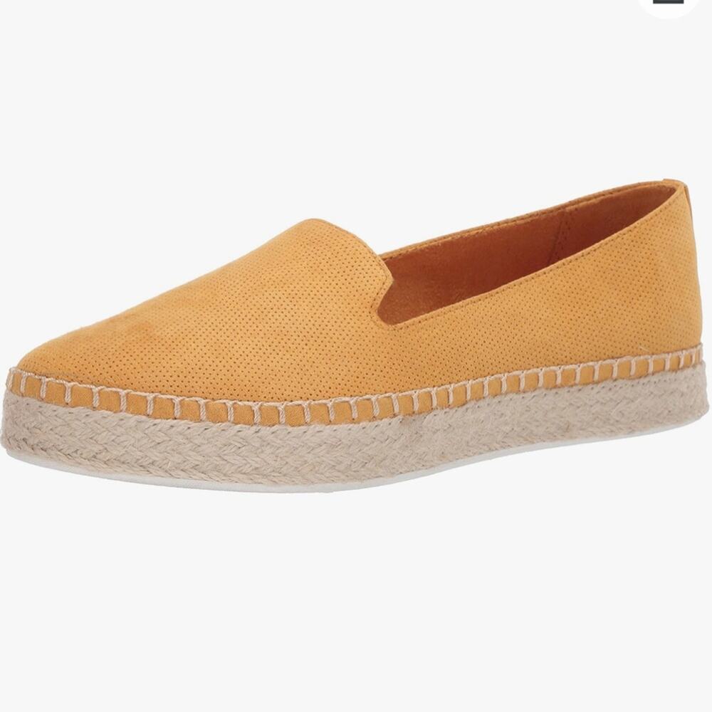NWOT Dr. Scholl’s Slip On Yellow Espadrille